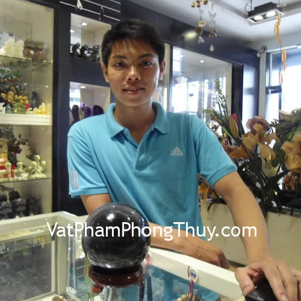 Anh Duyên - Khách hàng mua Quả cầu thạch anh đen