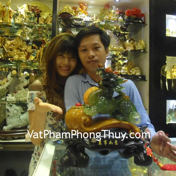 Anh Thắng - Khách hàng mua tỳ hưu trên gậy như ý H145G