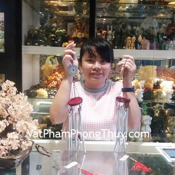 Chị Ngân - khách hàng mua chuông gió CG1251, chuông gió CG1238