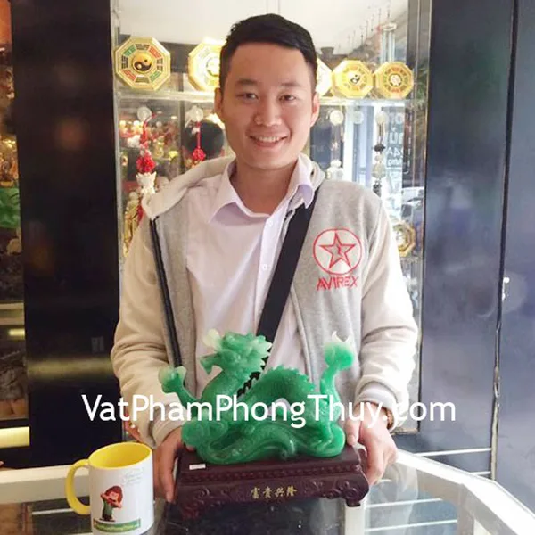 Anh Tú- khách hàng mua rồng xanh phú quý hưng long G085A