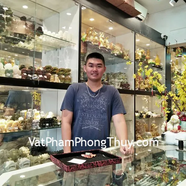 Anh Đường- khách hàng mua mặt tỳ hưu đeo cổ đuôi như ý S6636