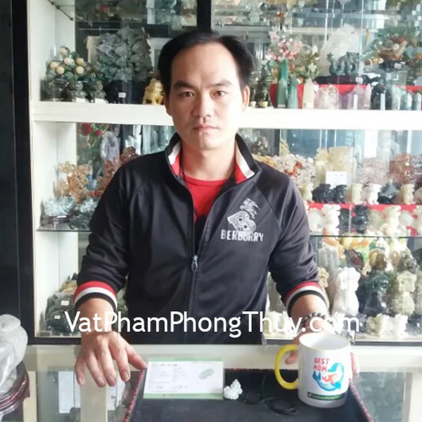 Anh Minh - khách hàng mua Tỳ hưu ngọc Phỉ thúy S2003-9186