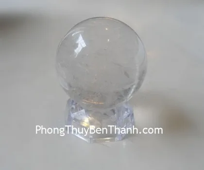 Quả cầu đá thạch anh hồng HM154-S3-1390