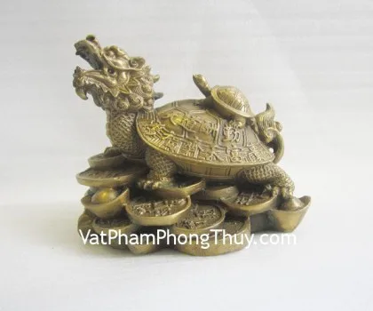 Rùa đầu rồng nhỏ cõng như ý FD308