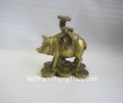 Heo đồng cõng như ý nhỏ D155