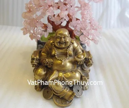 Phật di lặc vàng kim, như ý- Chiêu tài như ý phật E310