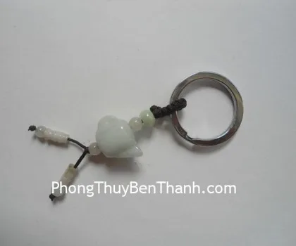 Móc đt 1 đồng tiền+chữ Phước Miến Điện S372