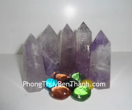 Trụ đá dạ quang xanh FHM056-4-1175