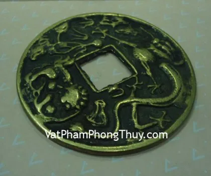 Tiền xu Càn Long trung CC2028