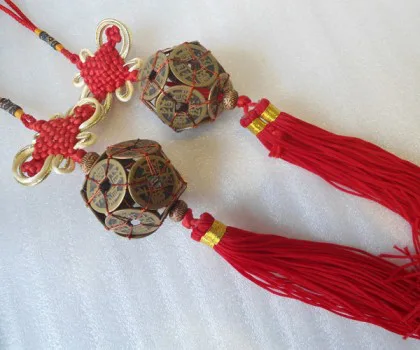 Cầu kết tiền xu chiêu tài (12 xu) CC2012