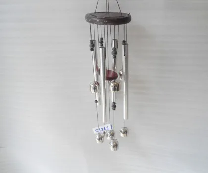 Chuông gió 19 ống đồng đỏ ( vuông) FCG1249