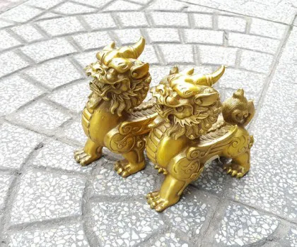 Tỳ hưu đồng 6 tấc D211