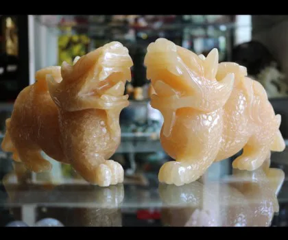 Tỳ hưu Hoàng Long như ý lớn GM012
