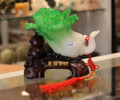 Bắp cải trên hồ lô - Tụ phước đa tài C166A