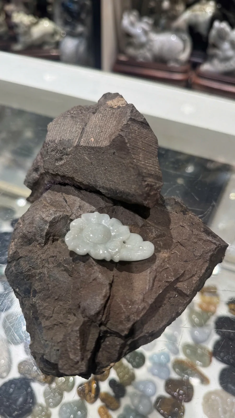 Mẫu đơn ngọc phỉ thúy kiểu mới A+++ (12.7g) S6501-S4-3302