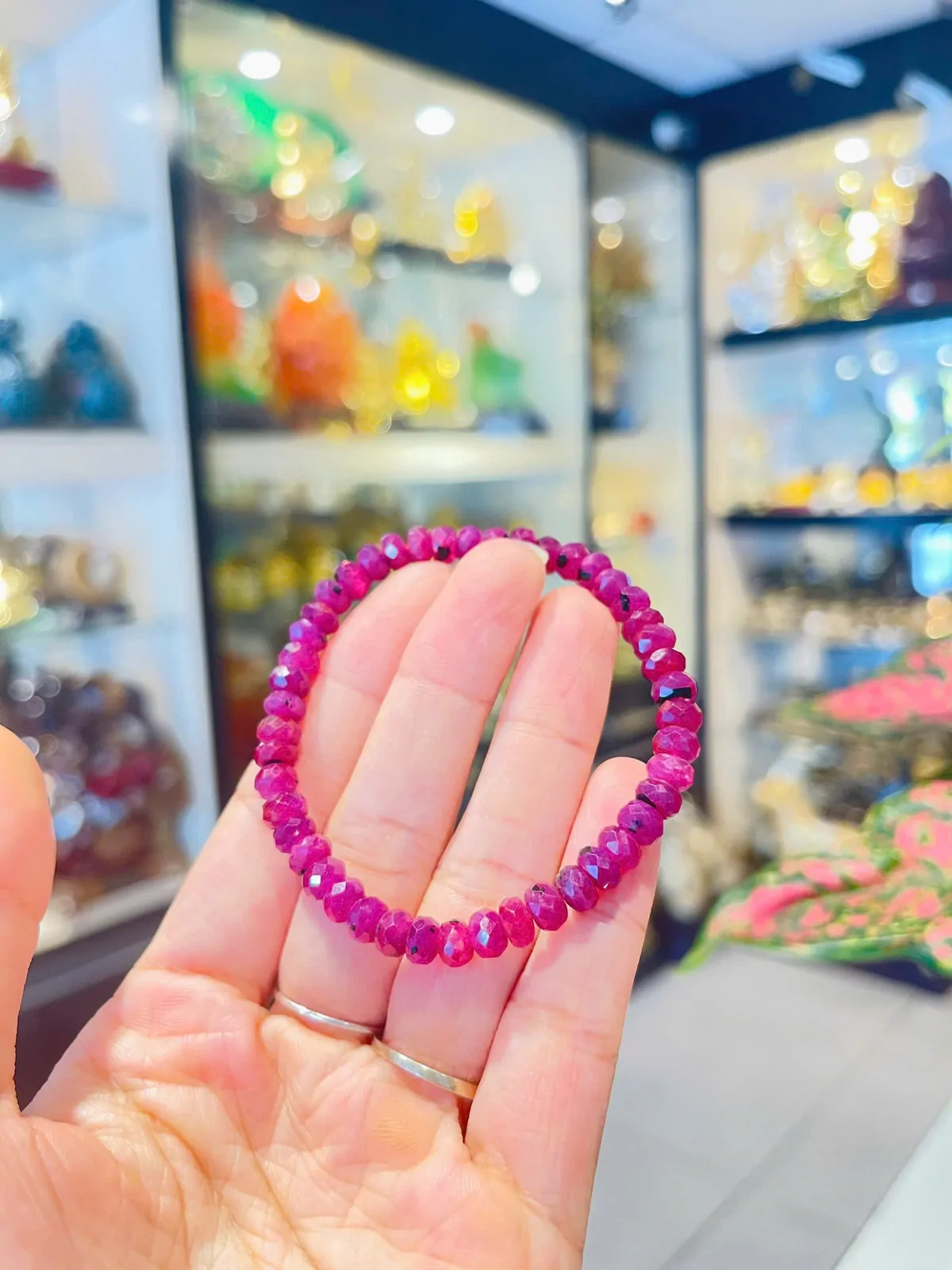 Vòng tay Ruby vát cạnh(14.8gr) S6162-S5-12748