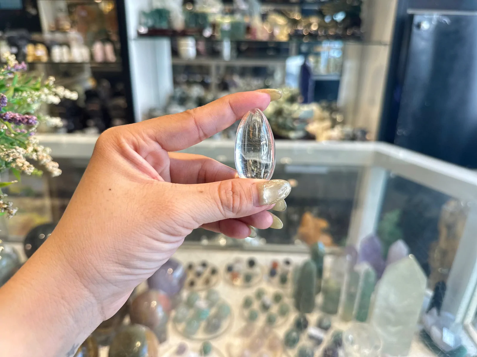 Mặt thạch anh tóc vàng (19.5g) S866-S3-2340