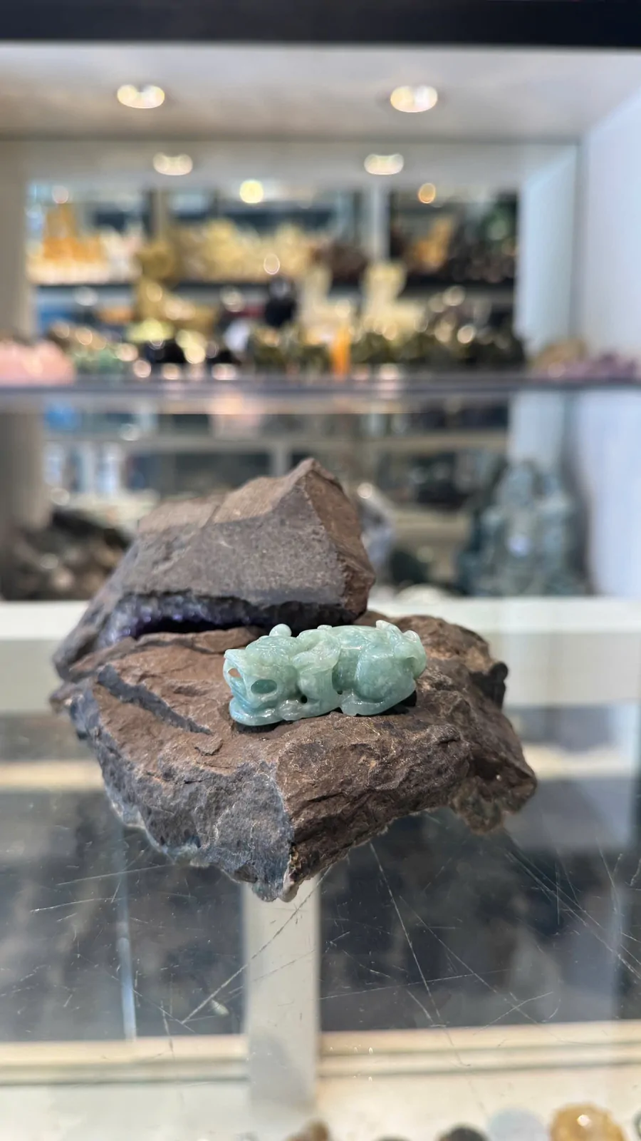 Tỳ hưu ngọc phỉ thúy xanh siêu cấp A++++++ (26.17gr) S6898-S4-7301