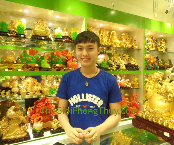 Anh Long - Khách hàng mua Thiềm Thừ thạch anh vàng FS792