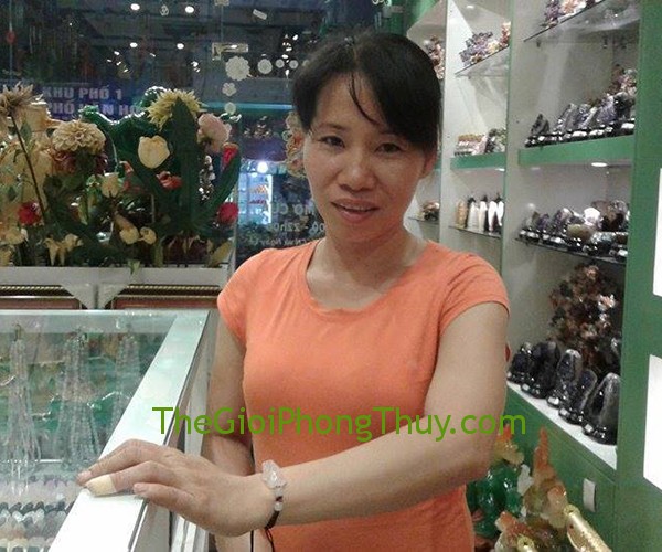 Chị Nga- Khách hàng mua dây rút Tỳ Hưu may mắn FS6136