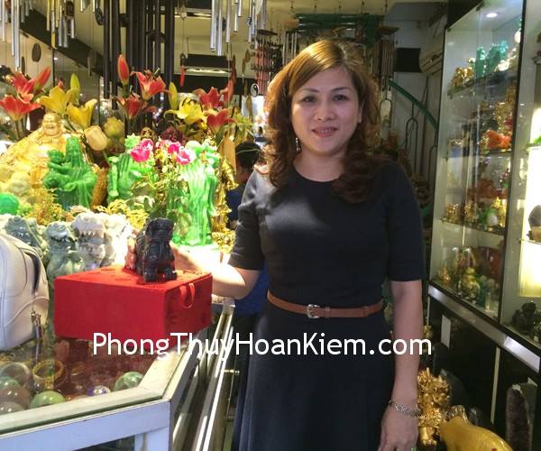 Chị Bích Thủy- khách hàng mua tỳ hưu đen BKD-M