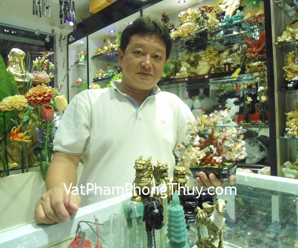 Anh Long - khách hàng mua Cặp kỳ lân đồng lớn D149 và Tỳ hưu đồng đứng D113