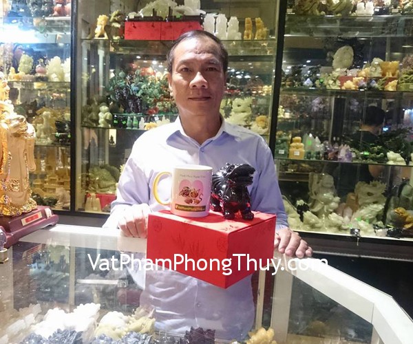 Chú Phú - Khách hàng mua Tỳ hưu bắc kinh đen trung BKD-M