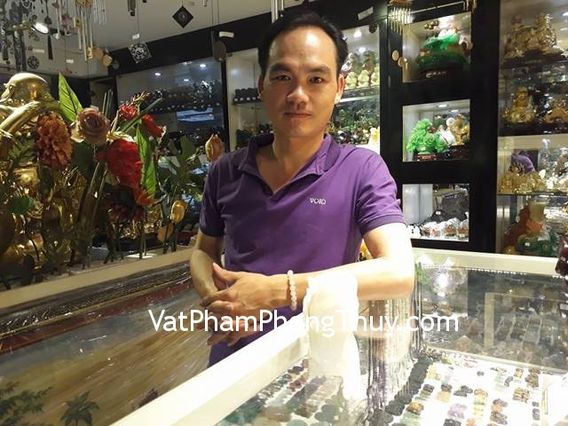 Anh Thuyền - khách hàng mua Tỳ Hưu Thanh Ngọc H003