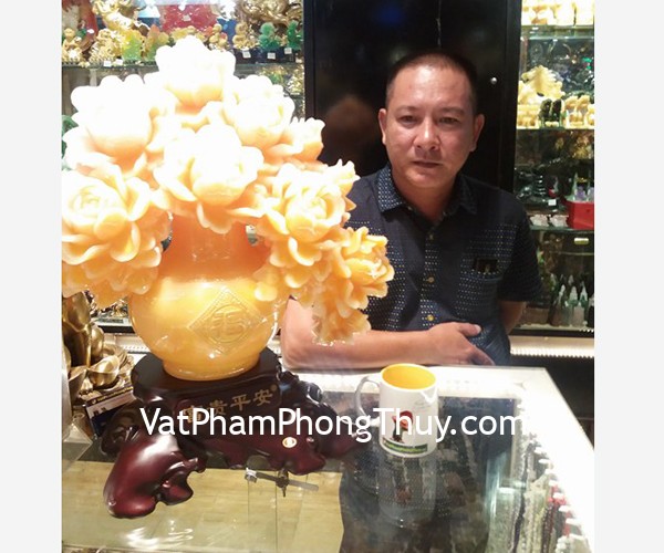 Anh Quang - Khách hàng mua Bình hoa mẫu đơn G124A