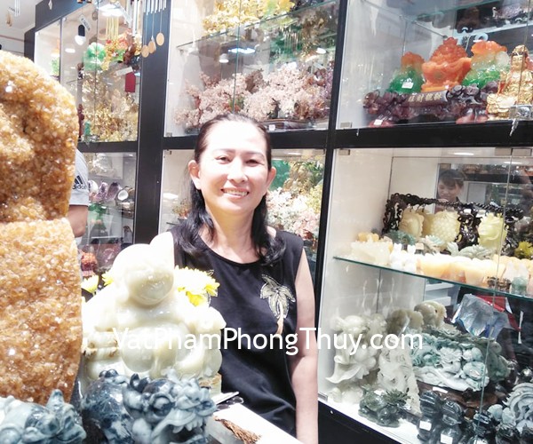 Chị Ngọc Nữ- khách hàng mua Thiềm thừ Tây Tạng chuẩn CTT-S