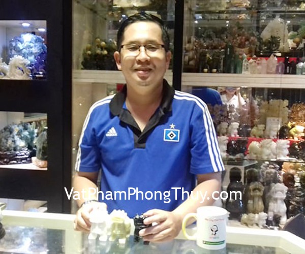 Anh Bảo - khách hàng mua Tỳ hưu Bắc kinh đen BKD-S, Tỳ hưu Bắc Kinh trắng BKT-S, Tỳ hưu Bắc kinh xanh BKX-S