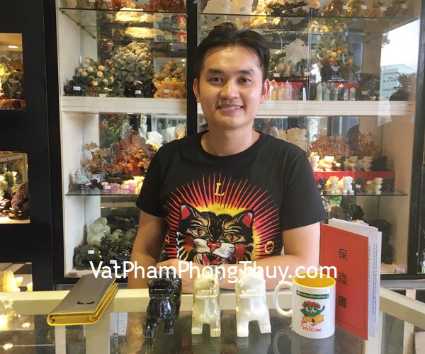 Anh Trung - khách hàng mua Tỳ hưu Bắc kinh đen BKD-M, Tỳ hưu Bắc kinh xanh BKX-M, Tỳ hưu Bắc Kinh trắng BKT-M