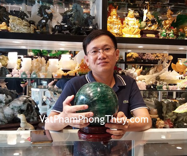Anh Hoàng - khách hàng mua quả cầu dạ quang xanh GM144-26880