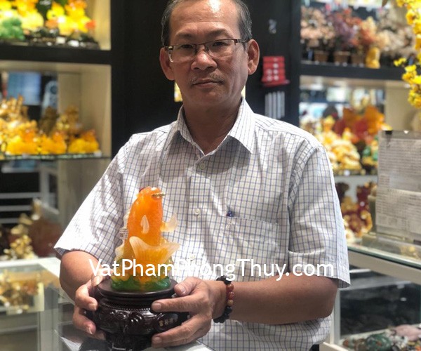 Chú Hiểu - khách hàng mua cá chép lưu ly LN170