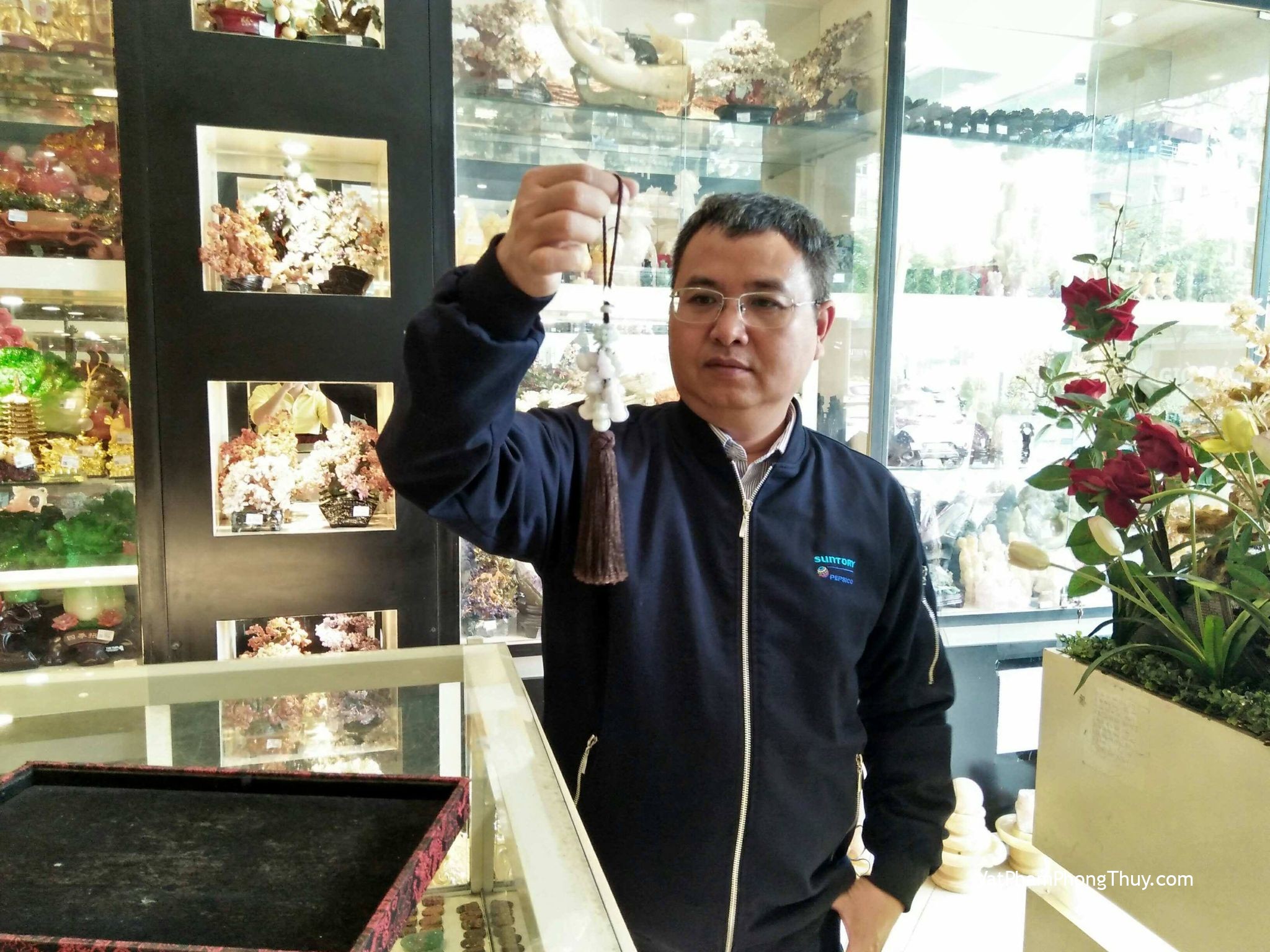 Anh Tuấn Anh - Khách hàng mua Ngọc bội chùm hồ lô PT A+ S6424.