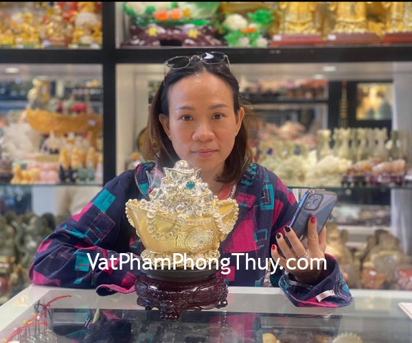 Chị Thủy - khách hàng mua nguyên bảo